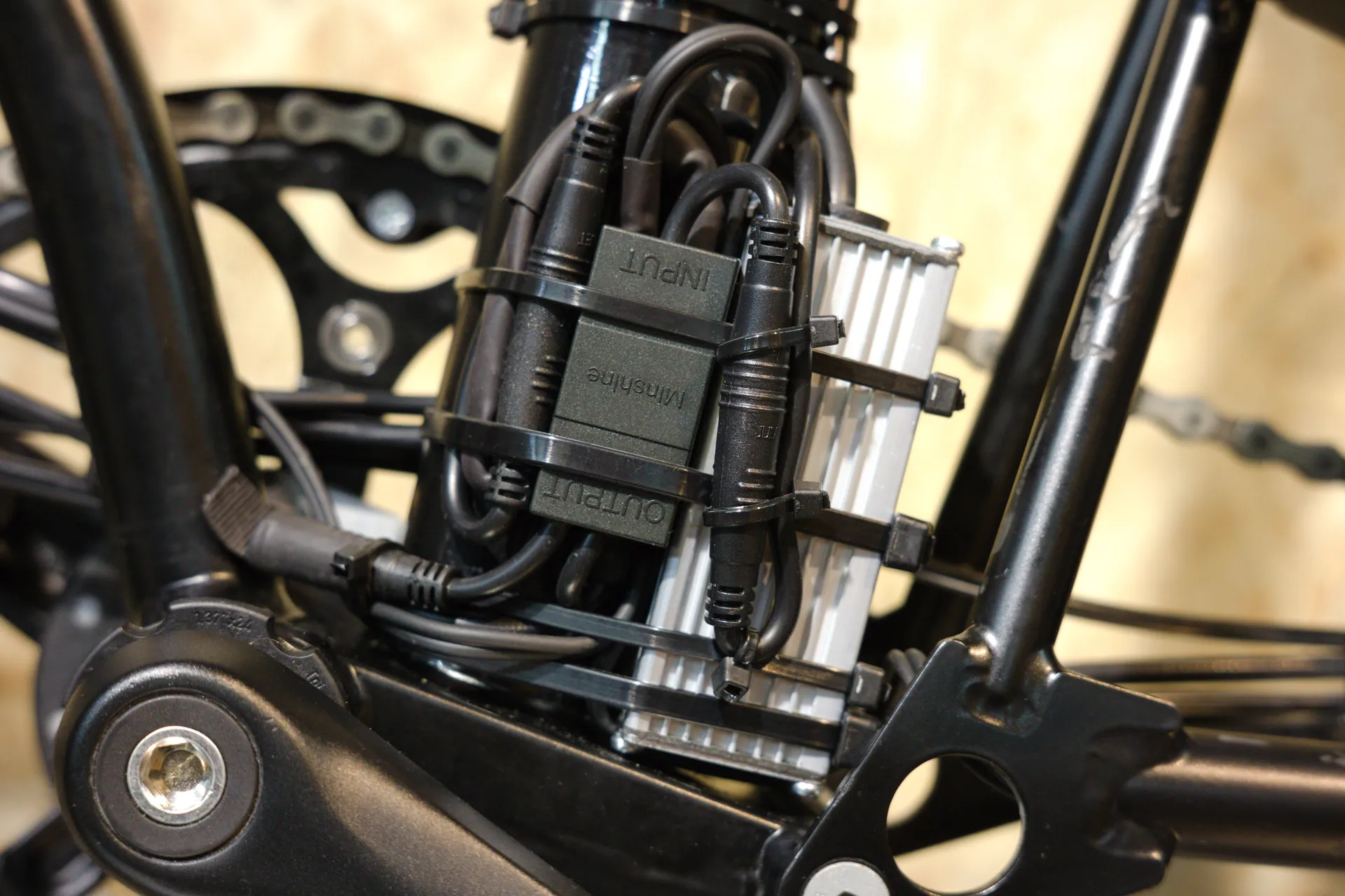 Detalle técnico instalación kit Brompton